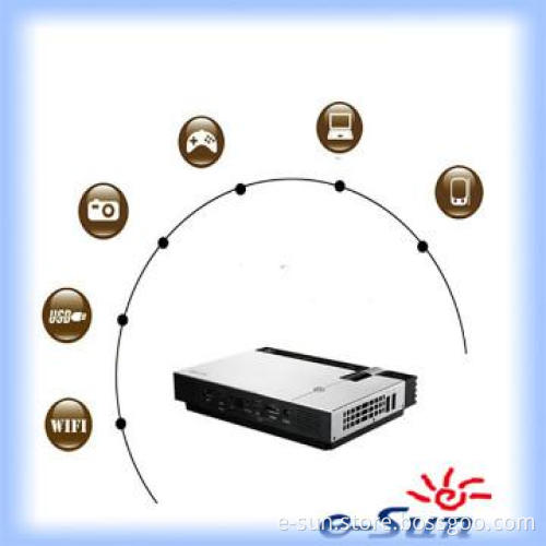 360 degree fisheye lens projector with 3D WLAN802.11b/g 1080P HDMI